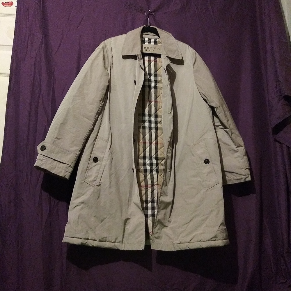 Burberry raincoat